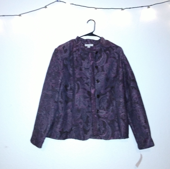 Dressbarn Embroidered Blazer - Picture 3 of 10